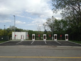 Tesla Charging Station